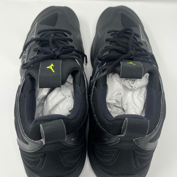Mizuno Wave Momentum 3 Mens Volleyball Shoes Black V1GB231253 Size 14 - Picture 5 of 7